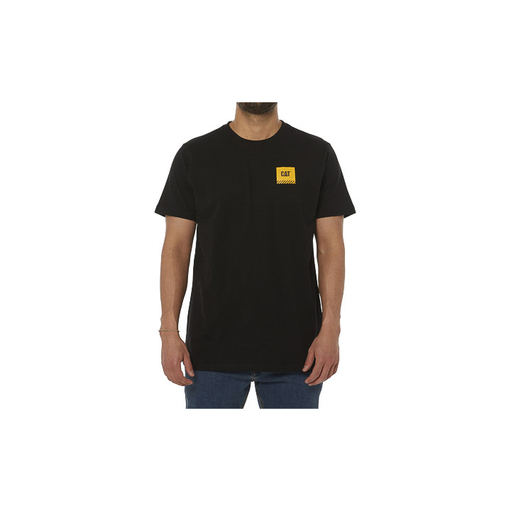 Caterpillar Men's Work Restricted T-Shirts Black CAT-30618